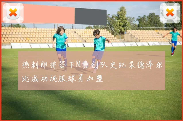 热刺即将签下M费创队史纪录德泽尔比成功说服球员加盟